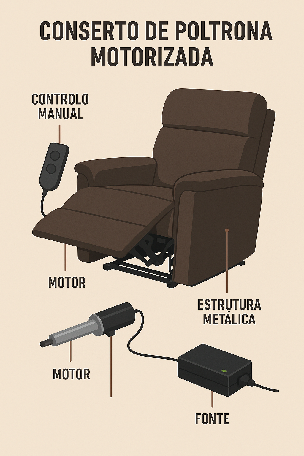 Leia mais sobre o artigo Troca de Fonte de Poltrona Motorizada em santana